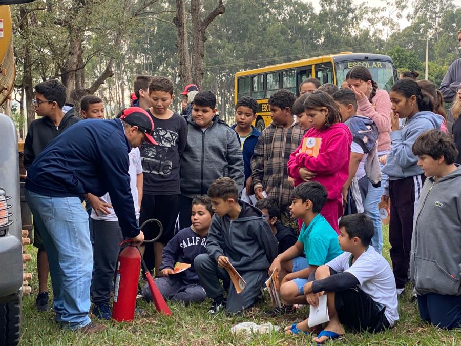 Cultura de prevenção começa na infância: alunos recebem capacitação