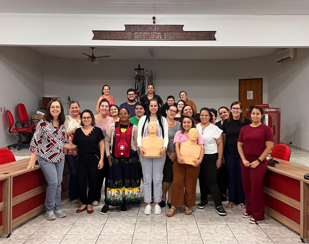 Santa Adélia conclui capacitação da Lei Lucas com a equipe do SAMU