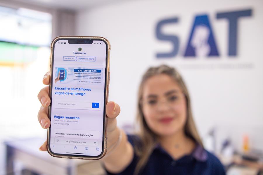 SAT Guararema divulga 113 vagas de emprego com candidaturas online e presenciais