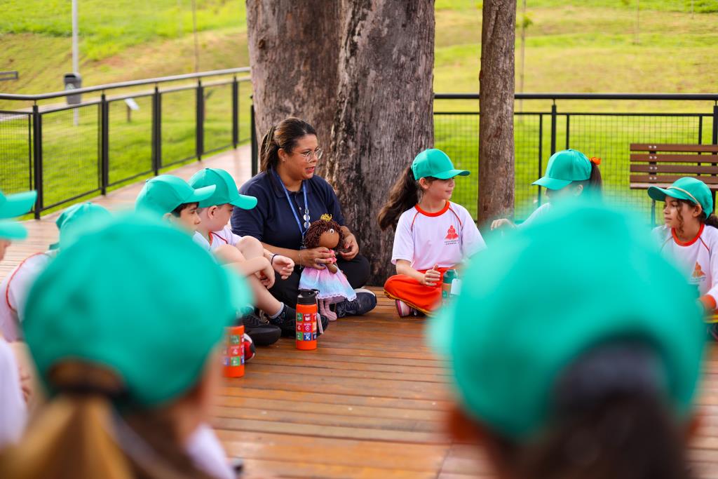 Programa "Mirando Guararema" leva alunos da Rede Municipal ao Parque do Lago