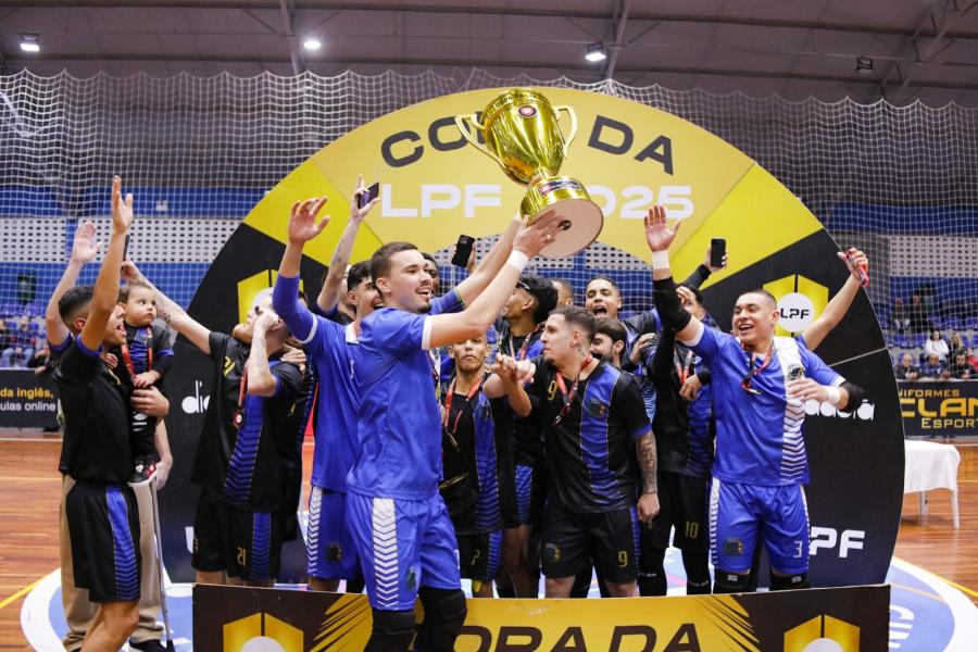 Guararema Futsal conquista bicampeonato da Copa LPF Sub‑20 com campanha invicta