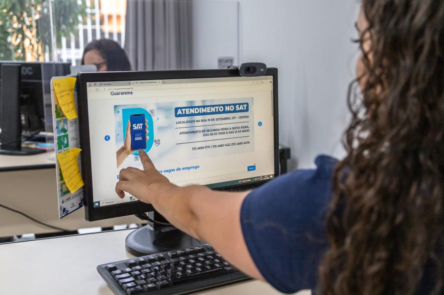 Guararema tem mais de 100 vagas de emprego disponíveis no SAT