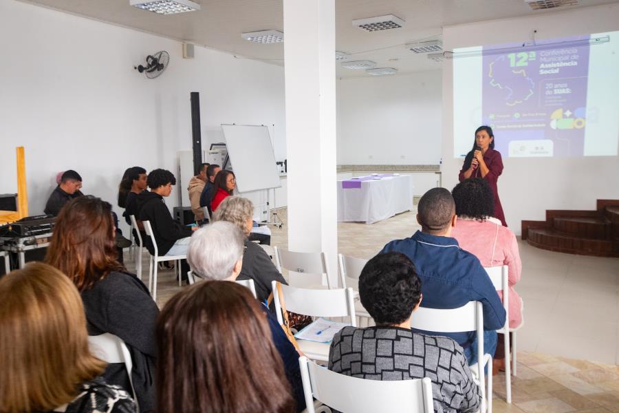 12ª Conferência de Assistência Social de Guararema reúne moradores e representantes de entidades