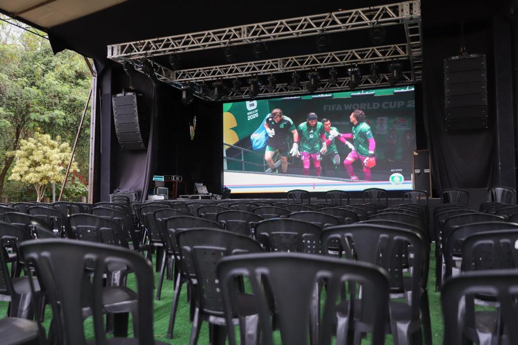 Fan Fest Guararema está pronta para receber torcedores com telão e decoração temática