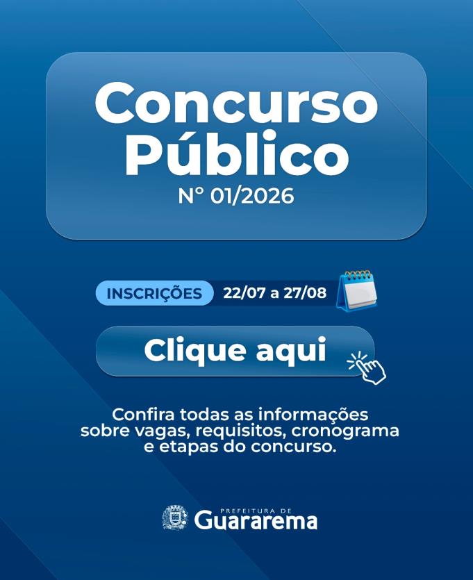 CONCURSO PÚBLICO Nº 01/2026 - Topo