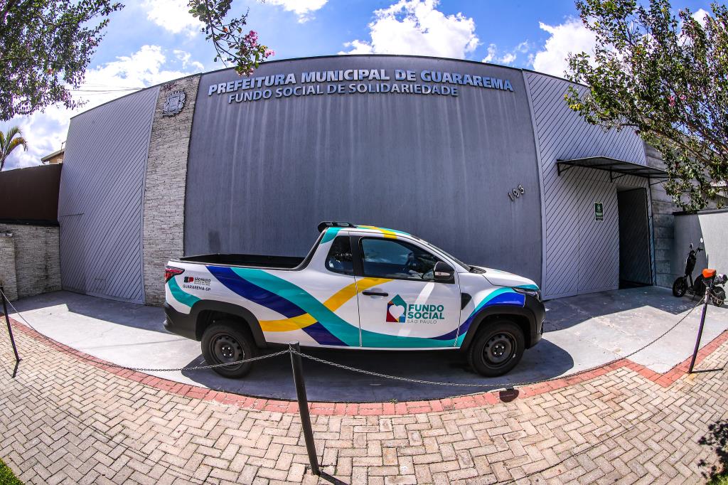 Fundo Social de Guararema amplia capacidade logística com chegada de novo veículo utilitário