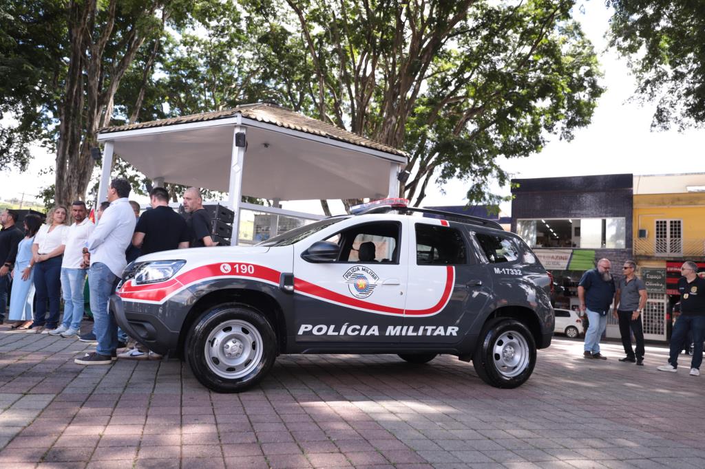 Guararema recebe nova viatura para a Polícia Militar