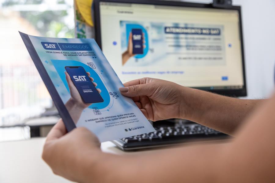 Mais de 110 vagas de emprego estão abertas no SAT de Guararema