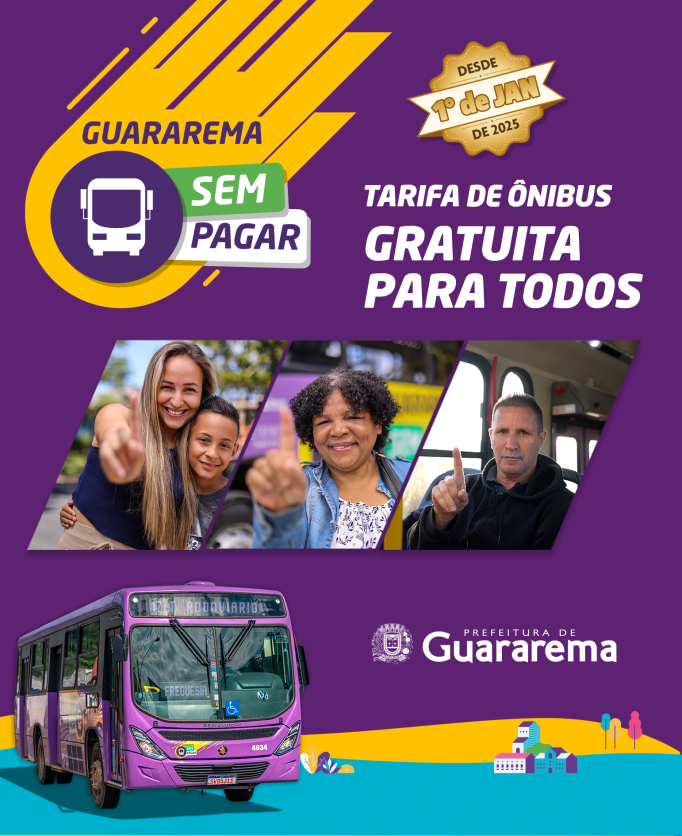 Guararema Sem Pagar (1 Ano)