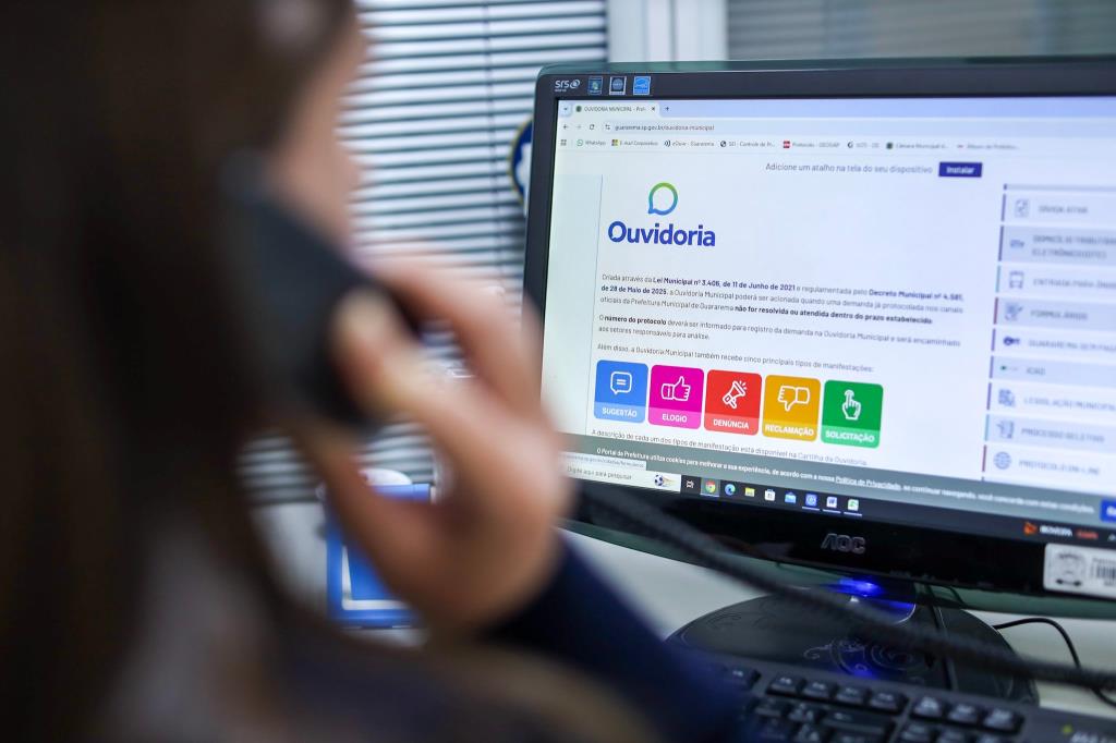 Prefeitura de Guararema reforça funcionamento da Ouvidoria Municipal