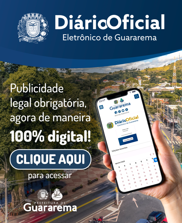 Diário Oficial Eletronico de Guararema (DOEG)
