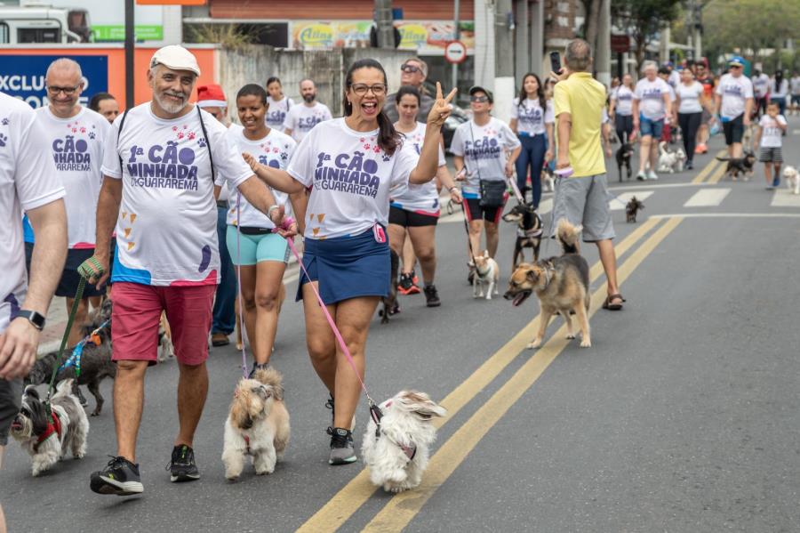 2ª CãoMinhada de Guararema será realizada neste sábado (30)