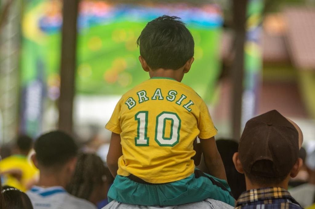 Prefeitura de Guararema vai transmitir jogos do Brasil na Copa do Mundo em telão