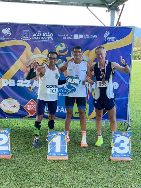 Guararema conquista 3º lugar na modalidade atletismo nos Jogos da Melhor Idade do Estado