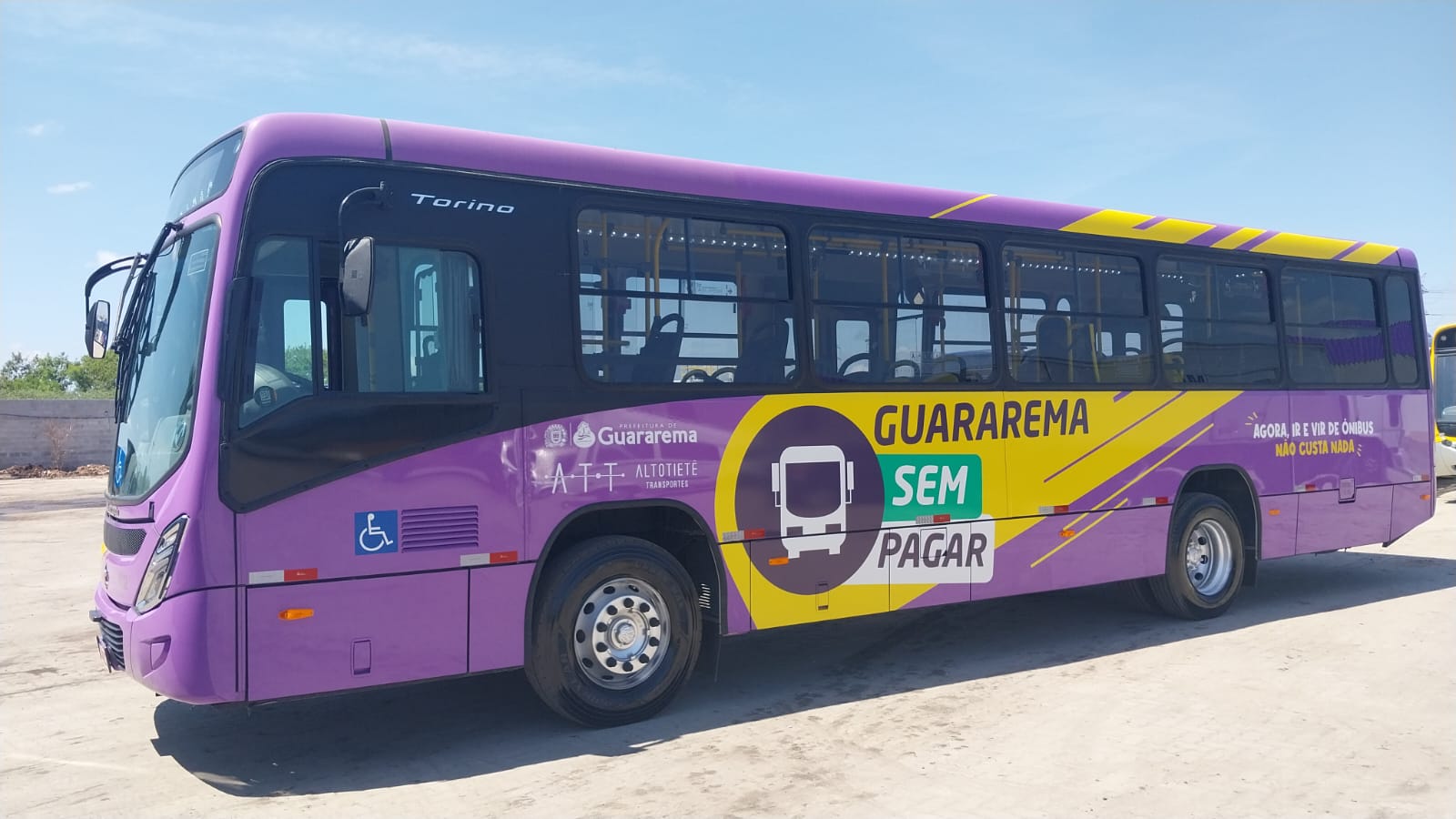 Guararema Sem Pagar: 2025 começa com gratuidade no transporte público municipal