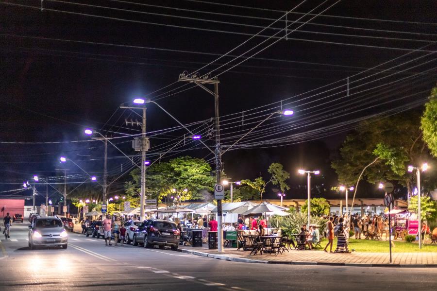 Feira Noturna Gastronômica de Guararema funciona às sextas, sábados e domingos de dezembro