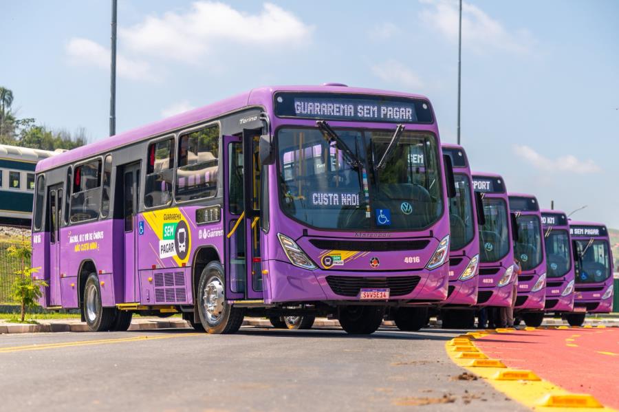 Guararema Sem Pagar tem início e viagens de ônibus já são de graça em todo o município