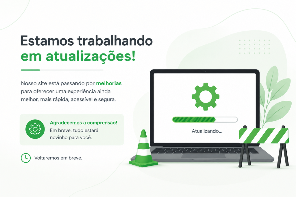 ATUALIZAÇÃO DO SITE