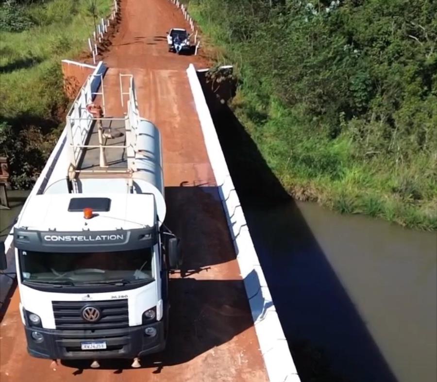 Ponte do Samambaia, no acesso aos assentamentos, recebe melhorias e reforço na segurança
