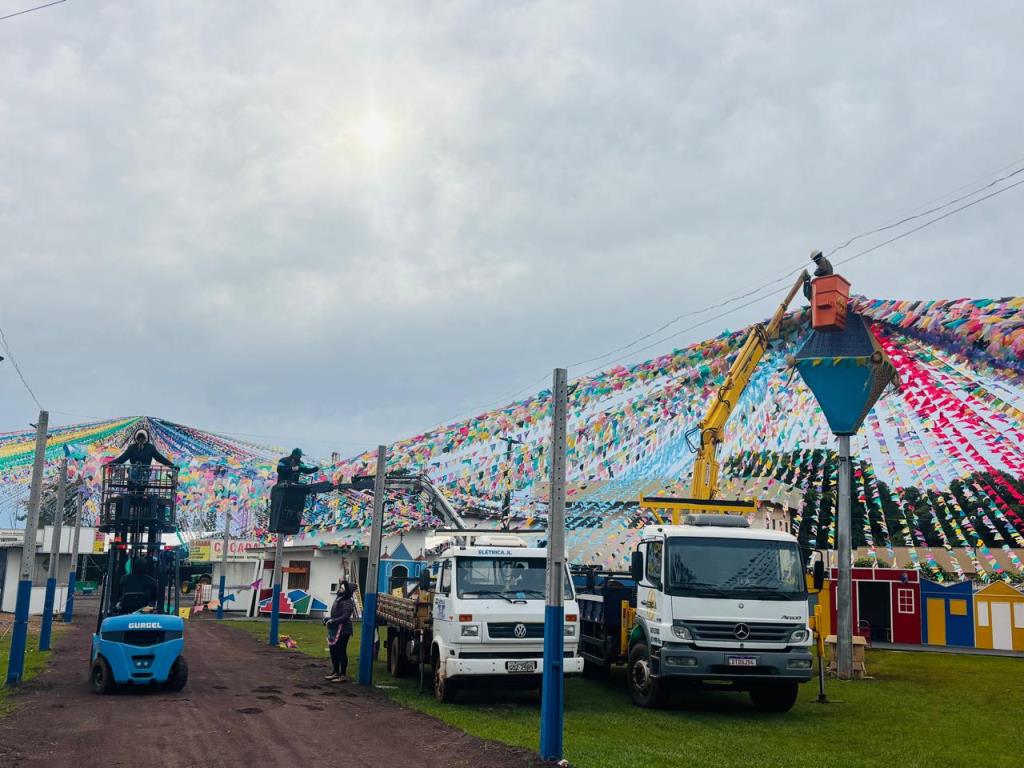 Frio típico embala últimos preparativos para a 45ª Festa do Sereno em Batayporã