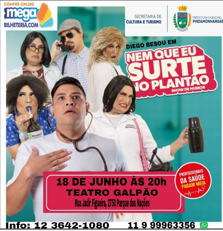 Nem que eu surte no plantão