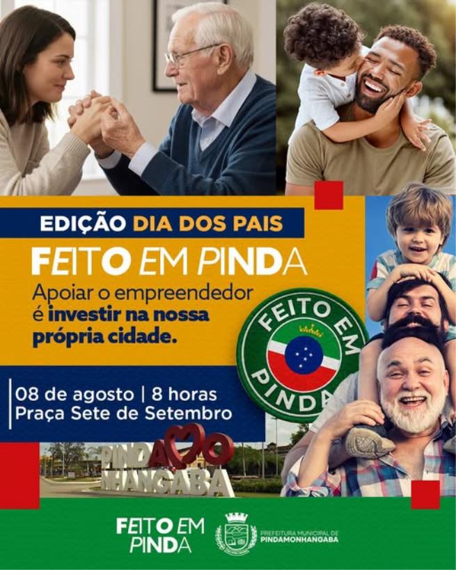 "Feito em Pinda" Edição dia dos Pais