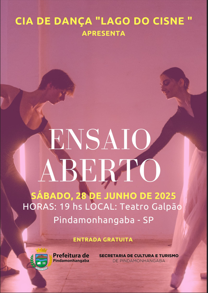 Ensaio de Dança- Lago dos cisne