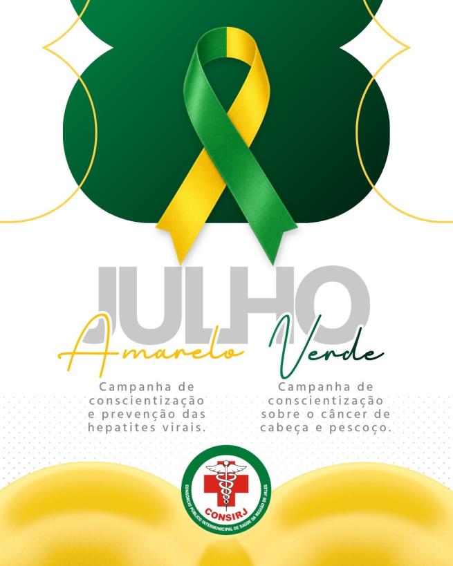 Julho é um mês de alerta, prevenção e cuidado com a saúde.