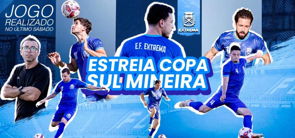 Seleção de Extrema estreia com triunfo na Copa Sul Mineira de Futebol Amador e soma três pontos após vitória diante do time de Munhoz