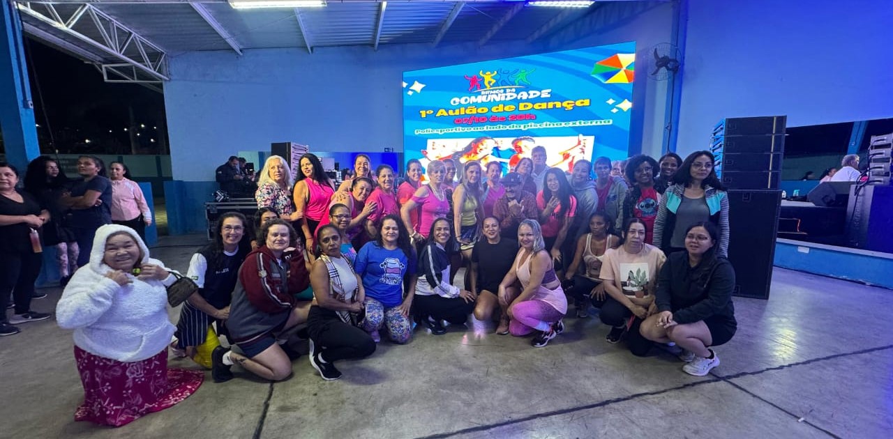 Primeiro aulão do ‘Ritmos da Comunidade’ reúne participantes do projeto e agita cerca de 80 alunos de 16 bairros de Extrema