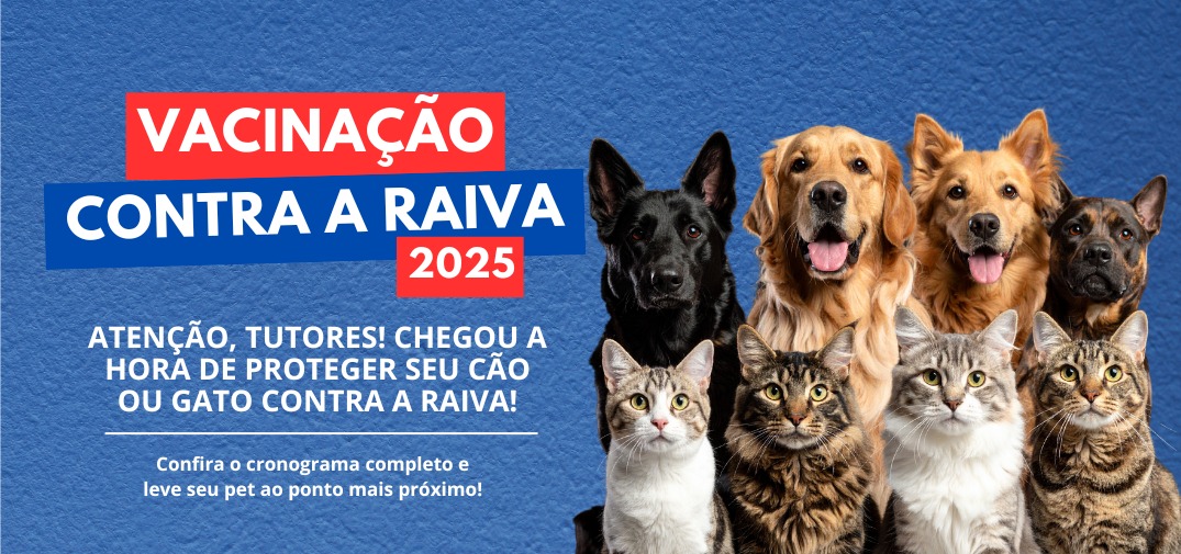 Centro de Controle de Zoonoses divulga cronograma completo da Campanha de Vacinação Contra a Raiva em Extrema