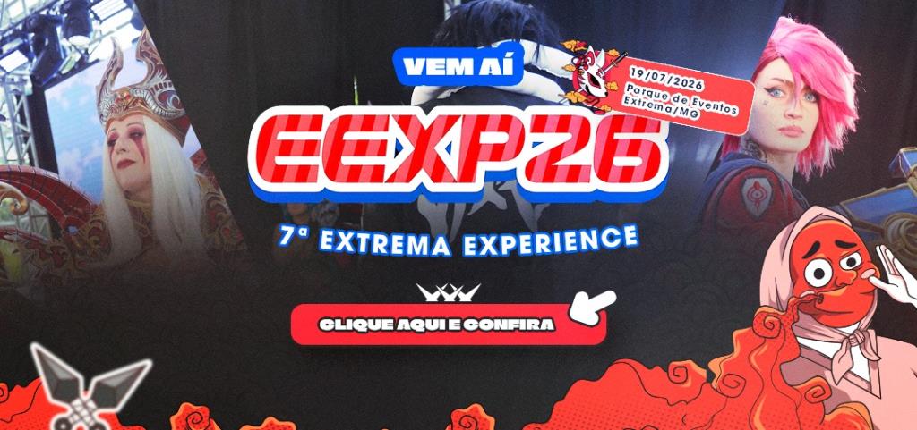 EEXP26: Maior evento geek gratuito do Sul de Minas reúne cultura pop, Concursos de Cosplay e demais atrações neste domingo (19)