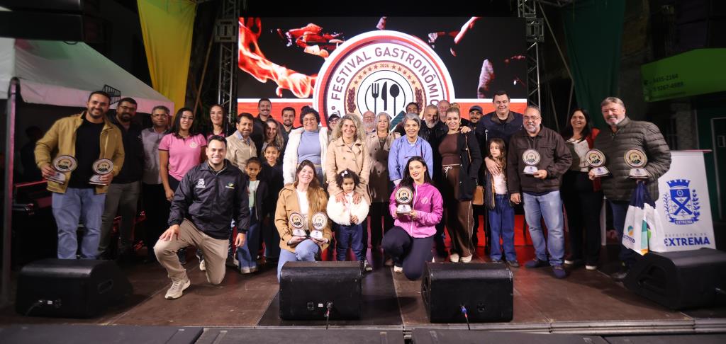 Cerimônia de encerramento do 2º Festival Gastronômico premia destaques da gastronomia local e fecha edição histórica com mais de 2 mil votos