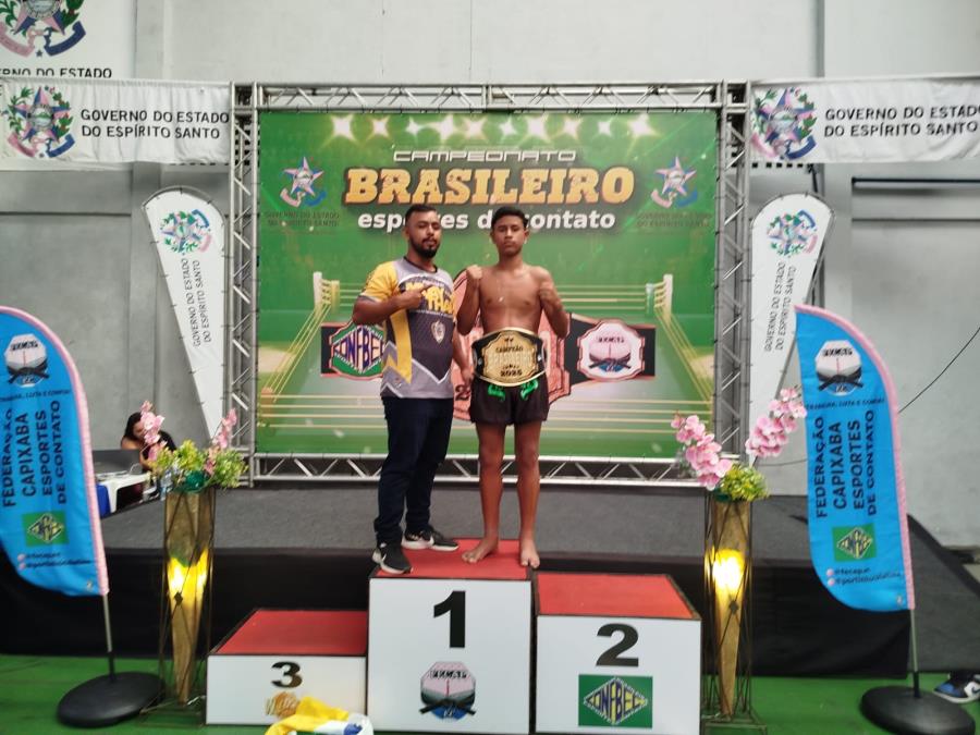 Atleta extremense se classifica para o Mundial de Esportes de Contato após garantir vitória no Campeonato Brasileiro realizado no Espírito Santo