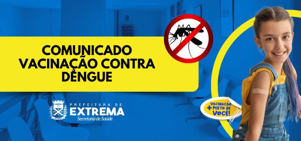 UAPS Centro/Morbidelli passa a aplicar a vacina contra a dengue para crianças e adolescentes de 10 a 14 anos