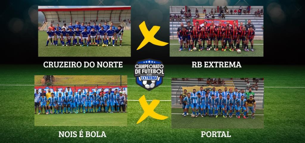 Resultados das quartas de final definem os semifinalistas da 2ª Divisão do Campeonato Municipal de Futebol de Extrema