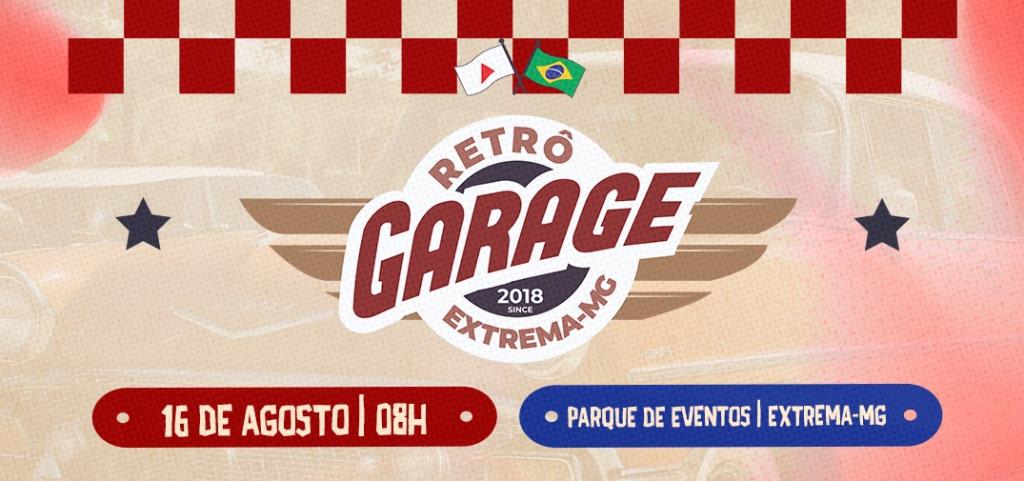 Retrô Garage reúne exposição de veículos antigos, três shows de rock e atrações da cultura retrô no dia 16 de agosto
