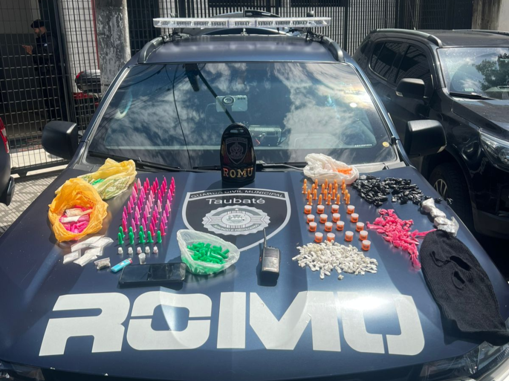 Com apoio de câmeras, Guarda Civil apreende drogas no Esplanada Santa Terezinha