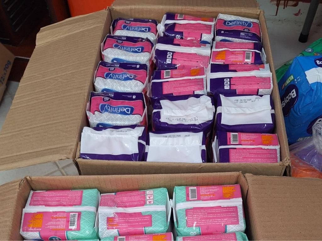 Fundo Social arrecada absorventes em campanha de dignidade menstrual no Mês da Mulher