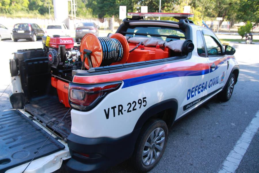 Defesa Civil de Taubaté recebe novo equipamento para reforçar combate a queimadas