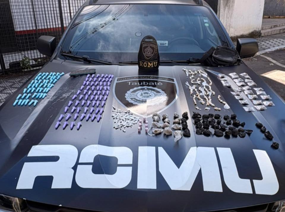 Ronda Ostensiva da Guarda Civil realiza apreensão de drogas no Esplanada Santa Terezinha