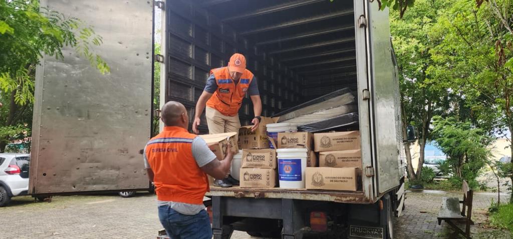 Taubaté recebe doações do Fundo Social estadual para atendimento às famílias afetadas pela chuva