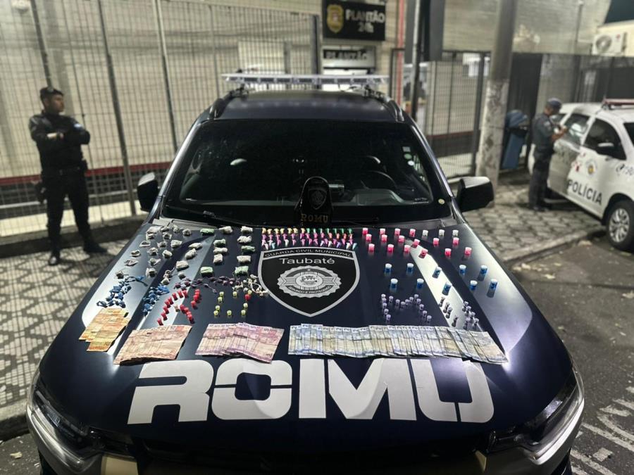 Ações da GCM resultam em prisões por tráfico e roubo
