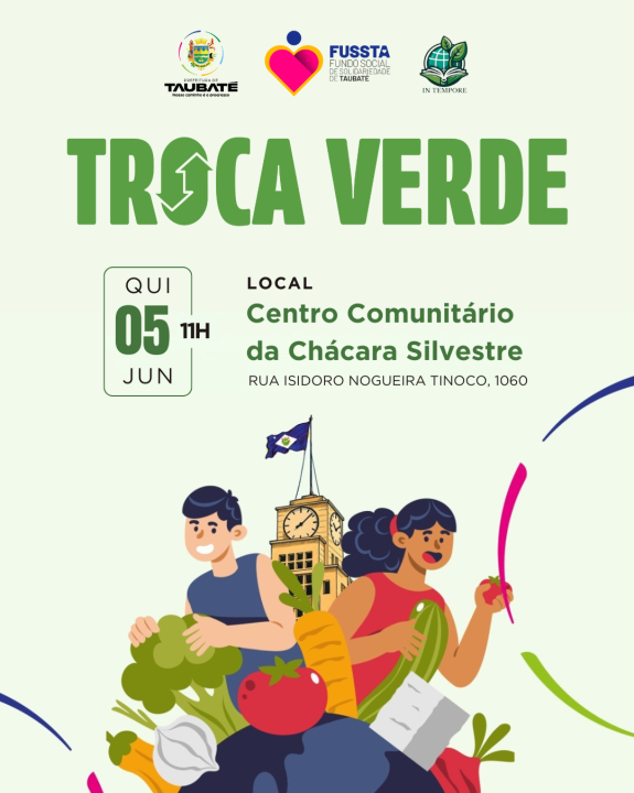 Fundo Social inicia projeto Troca Verde, com troca de recicláveis por alimentos