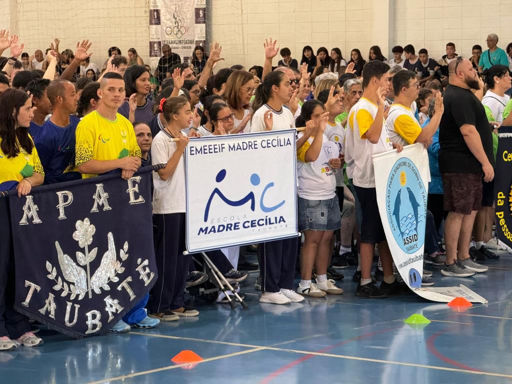 Escola Madre Cecília sedia XX Paralimpíadas de Taubaté