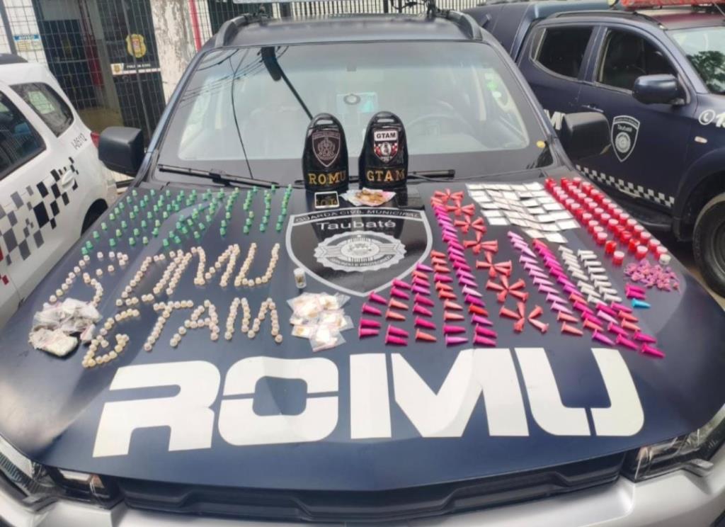 Ronda ostensiva da GCM realiza prisões e apreende drogas em ações no fim de semana