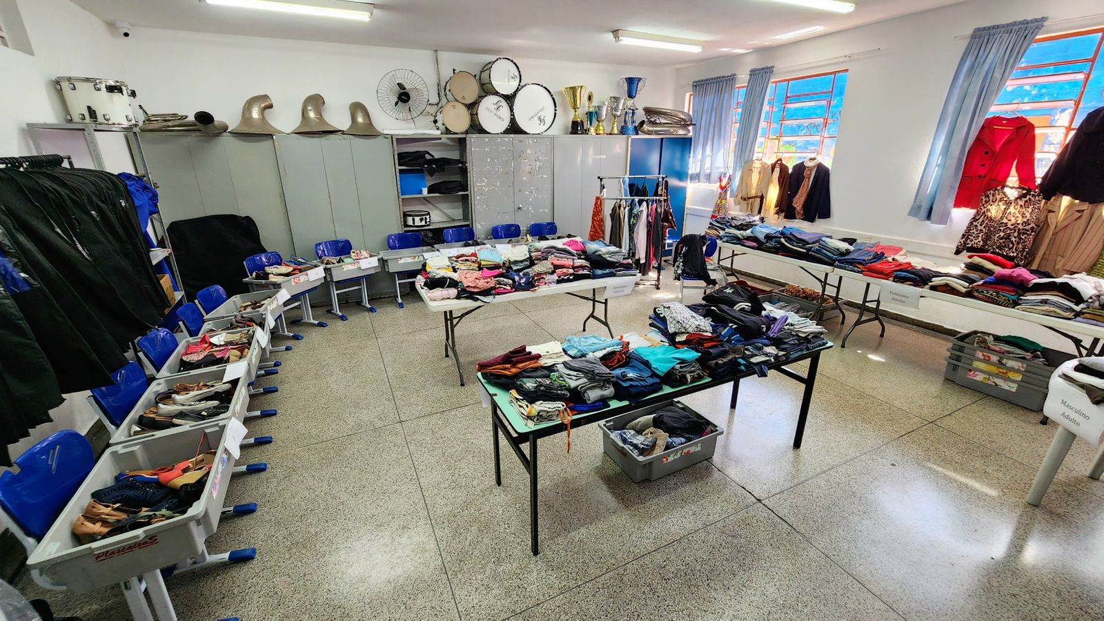 Fundo Social leva projeto Armário Solidário ao bairro Barranco nesta terça