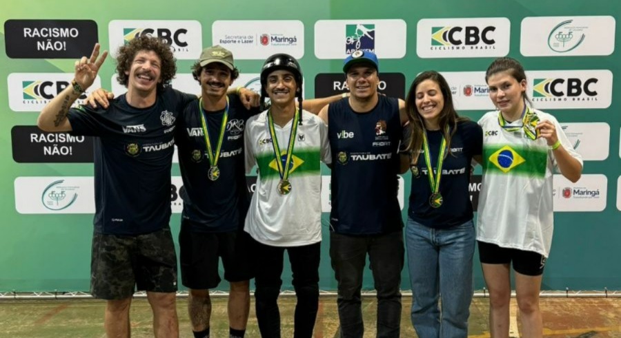 Taubaté conquista quatro medalhas no Brasileiro de BMX Freestyle Park 2025