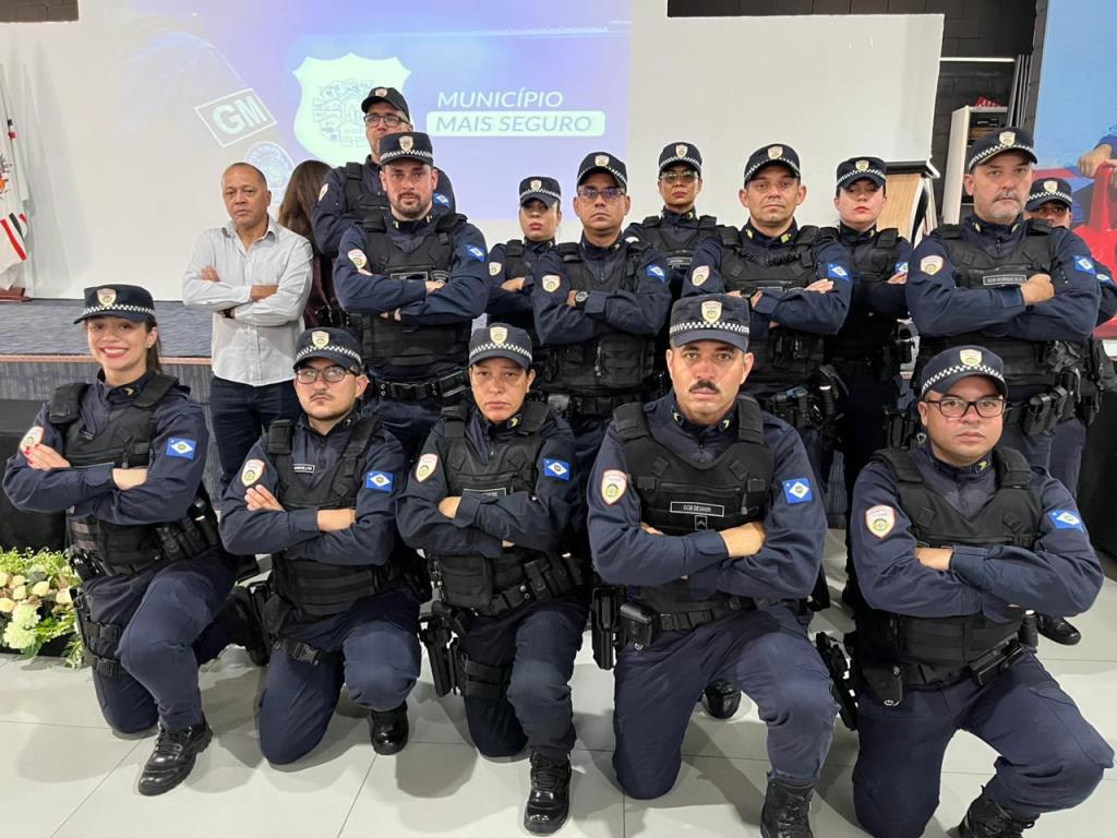 Guardas Civis de Taubaté participam de treinamento do programa Município Mais Seguro