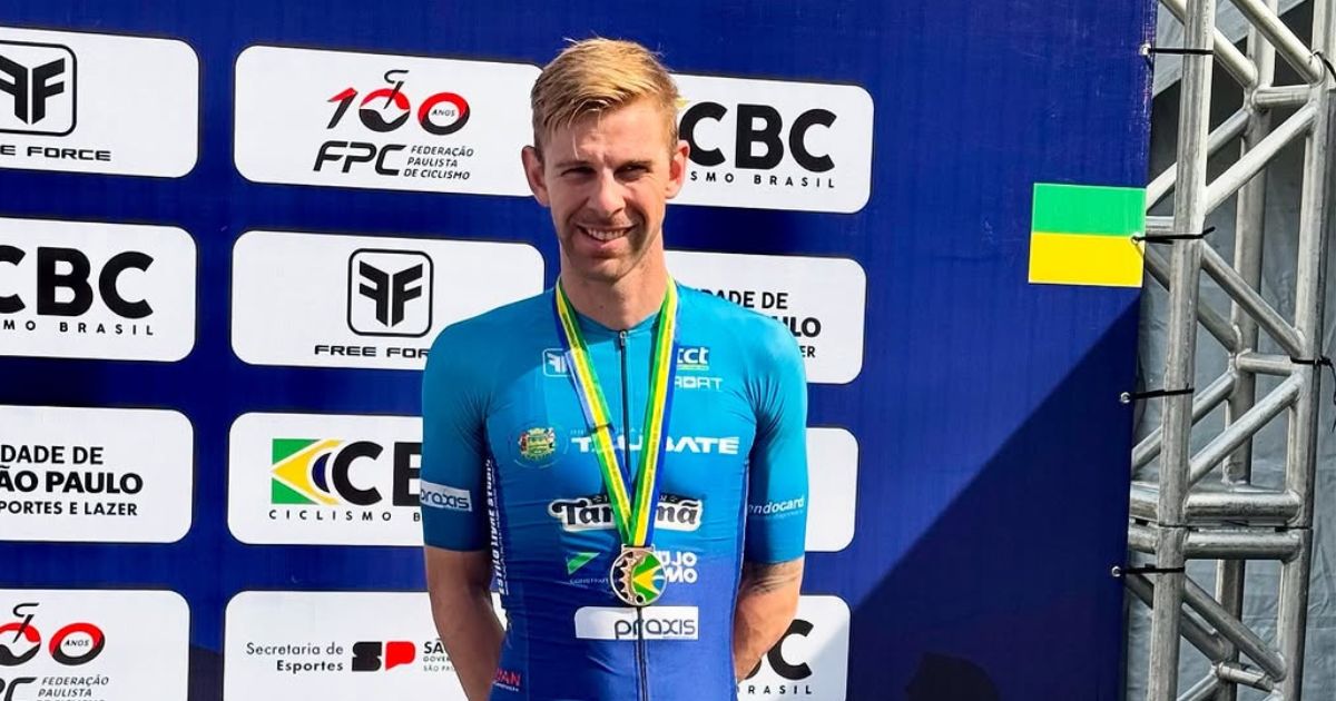 Ciclista da equipe de Taubaté, André Gohr é convocado para Mundial de Gravel na Holanda